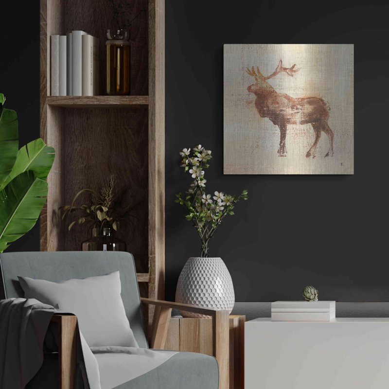 «Elk Study» par Studio Mousseau, H 24 po x l 24 po