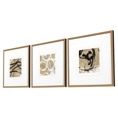 Grammercy I S / 3 encadré 3 pièces par Nicoll Print