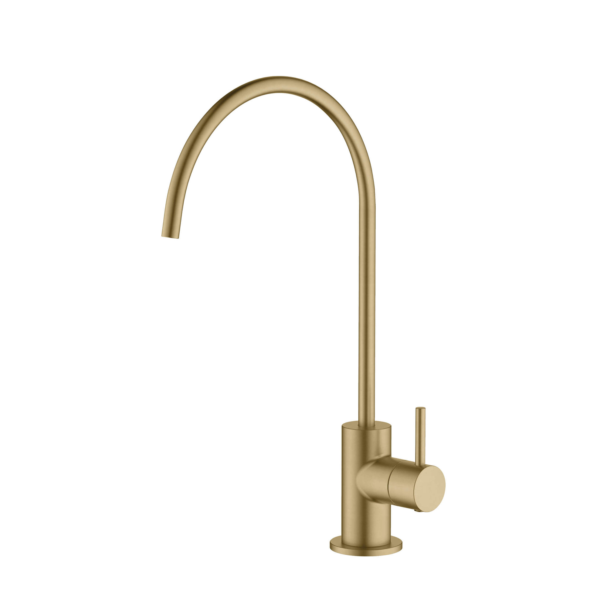 Circular Cold Water Dispensers, Brushed Brass