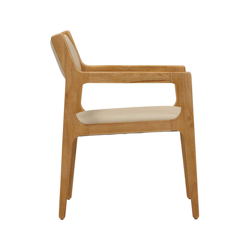 Chaise de salle à manger en cuir Lawgan Performance