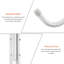 Redekar Steel Freestanding 12 - Hook Coat Rack