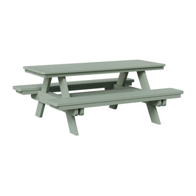 Berlin Gardens Ada Rectangular Picnic Table