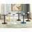 White Round Wooden Side Table