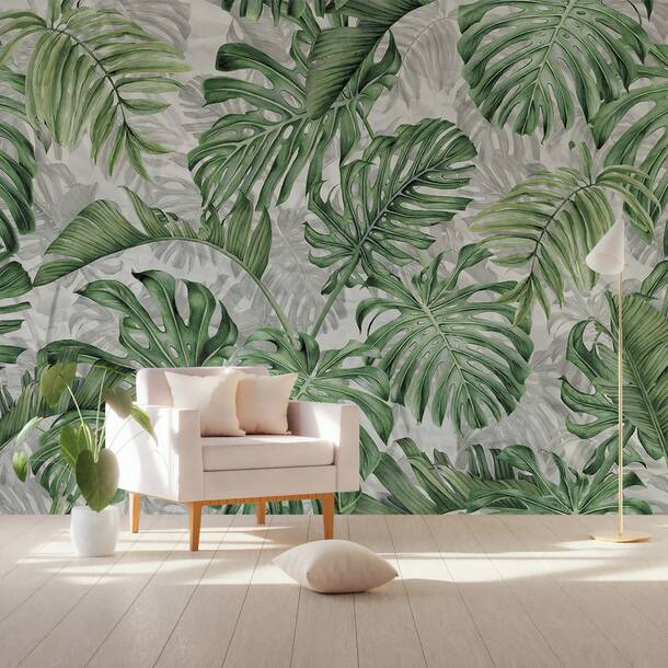Bayou Breeze Leaf Peel and Stick Giant Wall Decals & Reviews | Wayfair