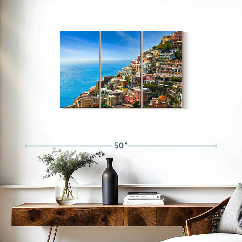 Rorry Amazing Positano, 20" H x 33" W