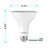 11 Watt (75 Watt Equivalent), PAR30 LED, Dimmable Light Bulb, E26/Medium (Standard) Base-57953191