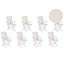 Set of 8 Back/Seat Cushions MAUI PREMIUM-115243782