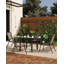 Chaises de patio extérieures empilables, structure en métal à haut dossier-878098733
