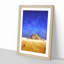 Camel by the Pyramids of Giza - Picture Frame Graphic Art Print-56862867-56862876