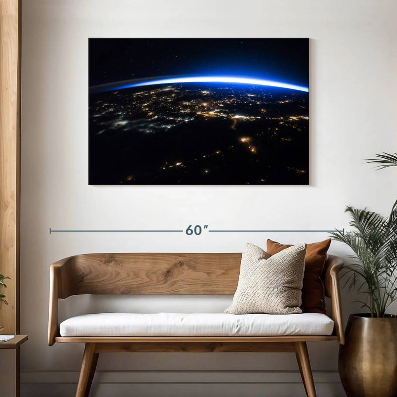 Oberle Earth Night Glory, 30" H x 45" W