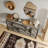 Entryway Sofa Table with Storage Shelves-165920552