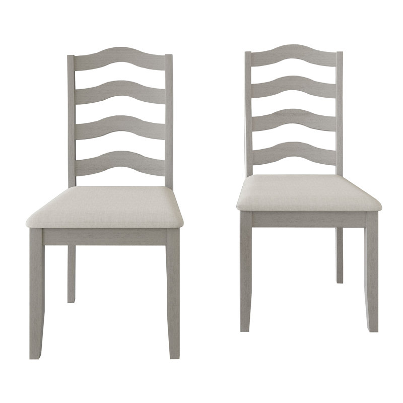Chaise de salle à manger Ocossio, Blanc