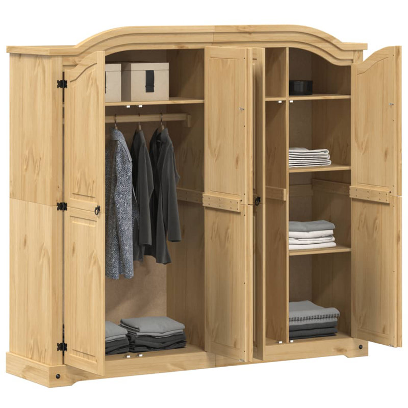 18-2 194cm Mafra Wardrobe, Solid pine wood