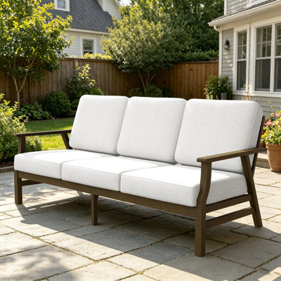 Patio Outdoor Patio Sofa with Cushions