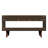 Linen Upholstered Storage Bench With Solid Wood Leg-1618811346