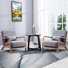 Fauteuil d'appoint rembourré de 26 po de largeur avec un coussin supplémentaire Bonnita