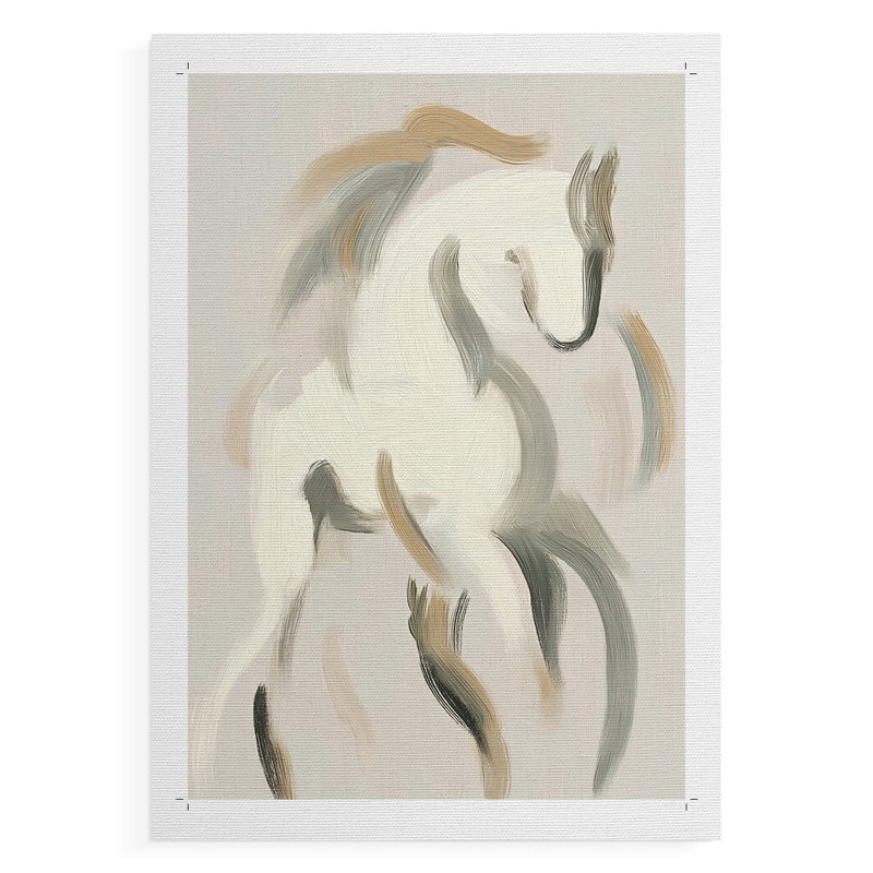 ANIMAUX Series CCGLXV III - Impression sur toile seulement - NON CADRE, H 18 po x l 12 po