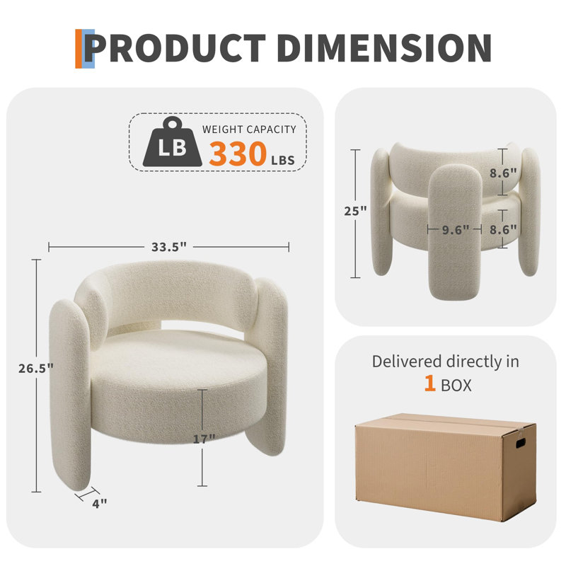 Upholstered Accent Chair