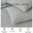 Lightweight Diamond Stitch Coverlet Crinkle Textured Quilt Set-1072344673-1072344672