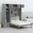 Wall Murphy Bed With Top Cabinet-801647147