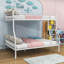 Lit superposé double très grand pour enfant Hartselle-18877168