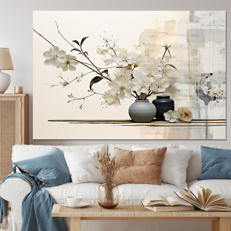 «Asian Art Sumie Zen II», reproduction d'art sur toile asiatique