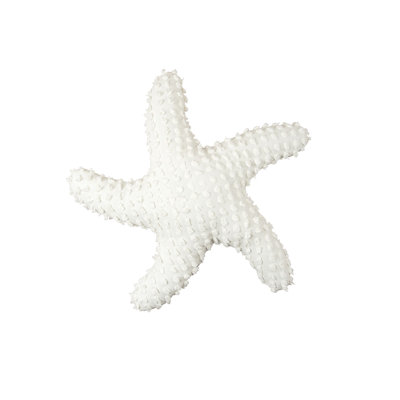 25" Starfish Shaped Coastal Accent Throw Pillow Decor Decoration 25.0 in.