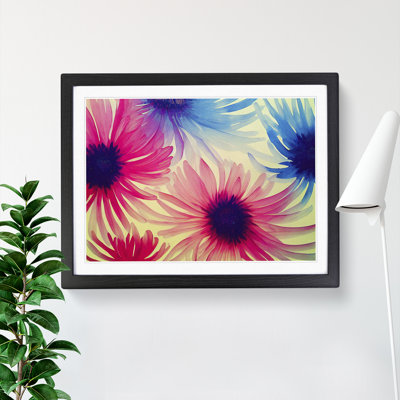 XH1022-9448X Unique Chrysanthemum Flowers - Single Picture Frame Print