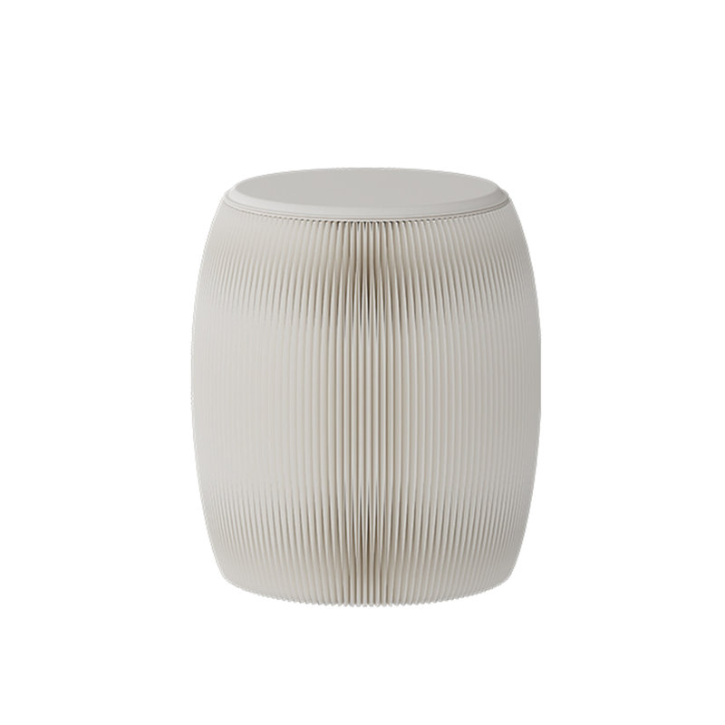 Tabouret pliant portatif en papier accordéon, multifonction pour adultes - Décoration de bureau et maison