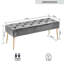Velvet Upholstered Bench-38248808