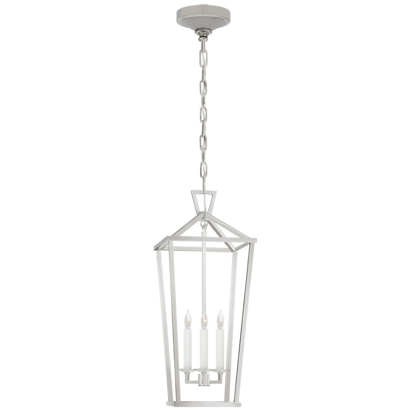Darlana 3 - Light Chandelier, Polished Nickel