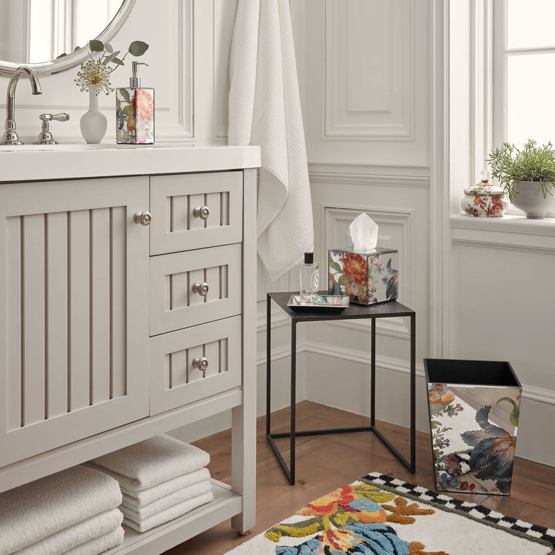 Flower Market Reflections Boutique Tissue Box Cover