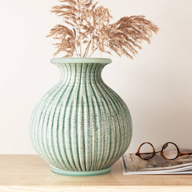 Turquoise Ceramic Vase