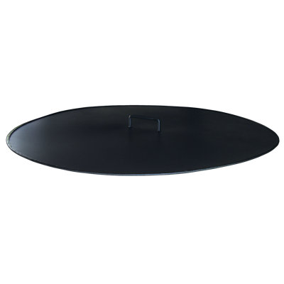 Round Stainless Steel Fire Pit Lid