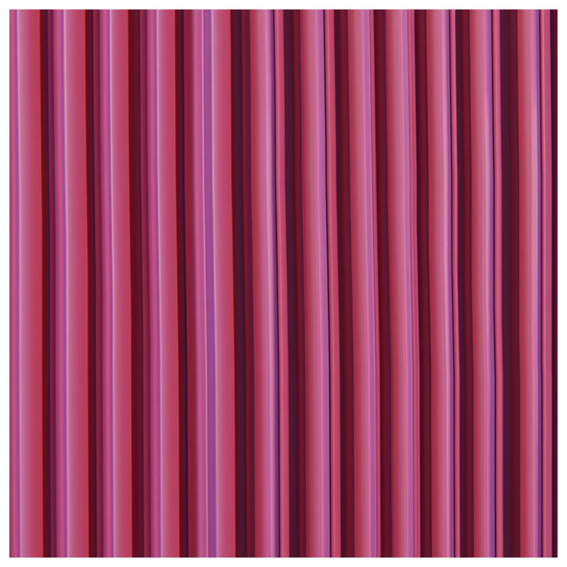 Couvertures rouges à rayures verticales, 50in W x 60in H