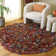 Godsey Handwoven Leather Abstract Rug
