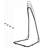 Lambert Black Iron Standard Hammock Stand- Adjustable