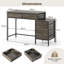 Metal Base Computer Desk-810842733