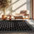 Jill Zarin Metropolitan Uptown Rug Black-102368810