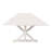 Eternity Rectangular Solid Pine Farm Dining Table with Folding X-Style Legs-88870828-88870829