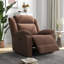 Fauteuil inclinable manuel berçant moderne de 37,4 po Carshalt (ensemble de 2)-105705793