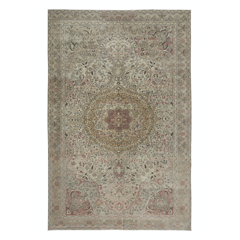 Tapis rectangulaire en laine