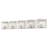 Caroline 5 - Light Dimmable Bath Bar
