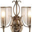 Dannemora Mild Steel Candle Wall Light
