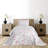 Polyester Floral Coverlet