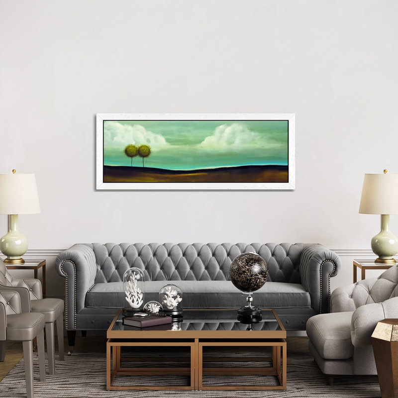 Happily Ever After by Heather Offord - Wrapped Canvas Panoramic Painting, 182.88 cm H x 60.96 cm W, White Framed
