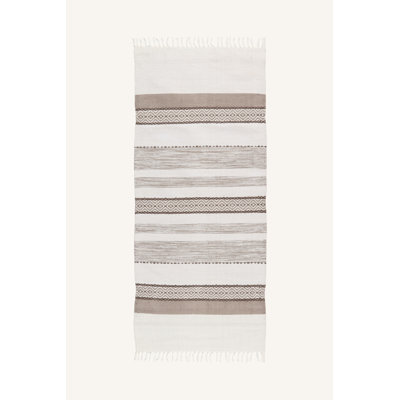 Puck Geometric Hand Woven Area Rug