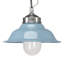 Porto Fino 1 - Light Aluminium Dome Pendant-21802087