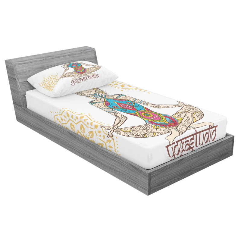 Microfiber Sheet Set, Twin XL Sheet Set with Fitted Sheet