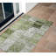 Tapis intérieur lavable antidérapant 2 pi x 3 pi vert